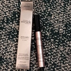 NWT!! PHILOSOPHY Miracle Lip Serum Stick Plump & Smooth.06oz